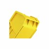 Global Industrial Plastic Storage Bin, 4-1/8 in x 10-7/8 in x 4 in, Yellow 269688YL